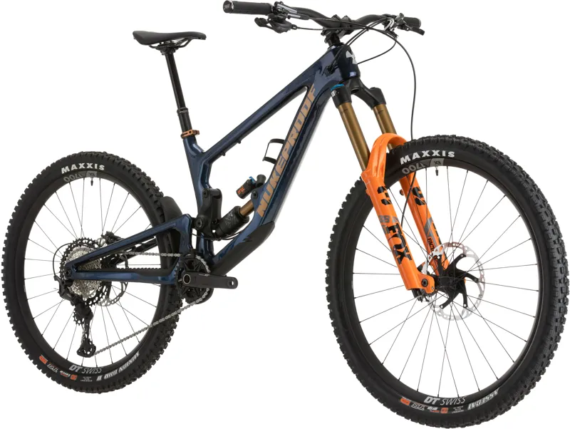 Nukeproof Giga 297 Factory Carbon Enduro Bike 2022 Kraken Blue-1